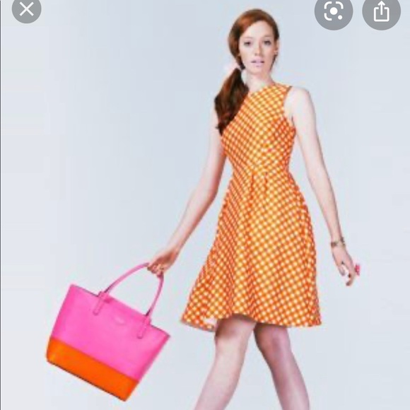 Kate Spade Tallulah gingham check dress size 4 - Picture 8 of 8